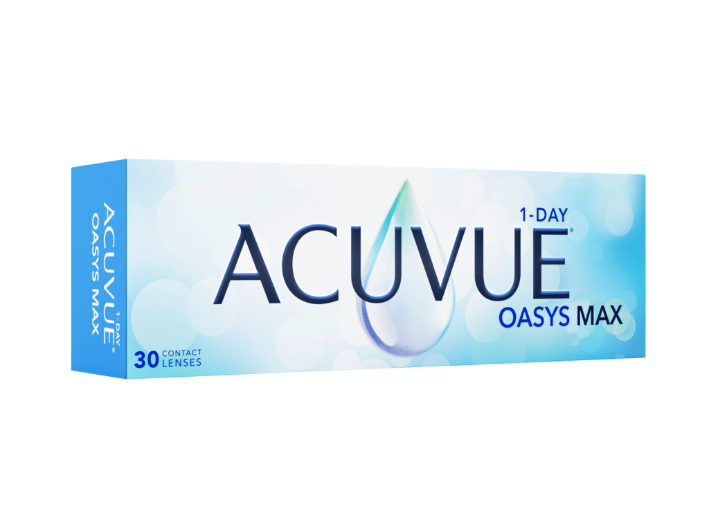 ACUVUE OASYS MAX 1D 30P עדשות יומיות