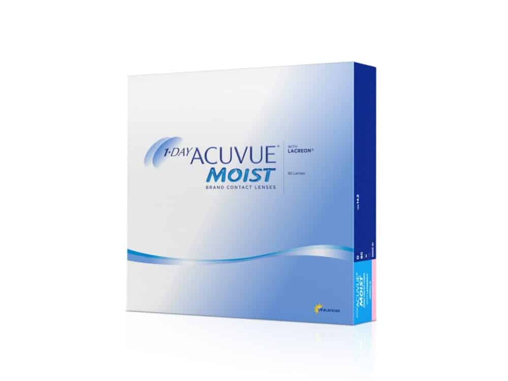 עדשות מגע יומיות - 1 DAY ACUVUE MOIST